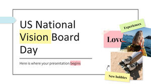 Ziua National Vision Board din SUA