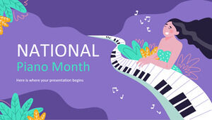 全国ピアノ月間