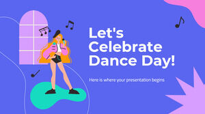 讓我們慶祝舞蹈日！