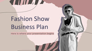 Plan de afaceri pentru prezentarea de modă