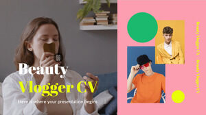 Beauty Vlogger CV