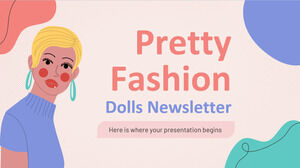 Boletim informativo Pretty Fashion Dolls