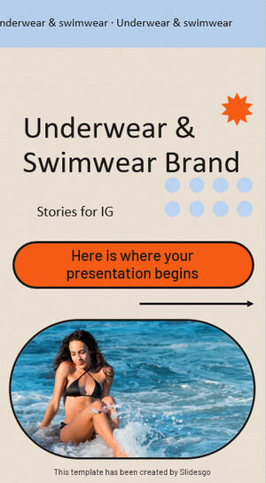 Intimo e costumi da bagno Brand Stories per IG