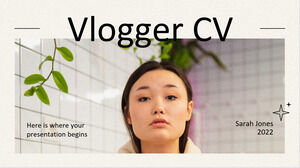 Vlogger CV