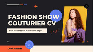 Fashion Show Couturier CV