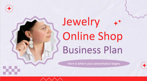 Plan de afaceri magazin online de bijuterii