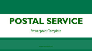 郵政服務 Powerpoint 模板
