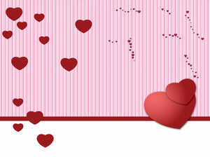 Templat Powerpoint Kartu Hari Valentine