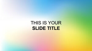 Gradient Colorful Powerpoint Templates