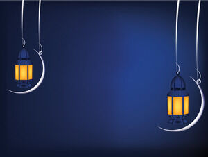 Night Lamps Powerpoint Templates