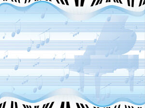 Piano Abstract Powerpoint Templates