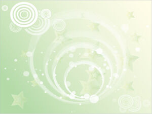 Stars and Spiral Circles Powerpoint Templates