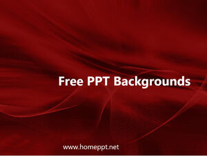 Red Stripes and Lines Powerpoint Templates