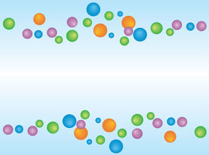 Modèles PowerPoint de bulles colorées