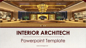 Modèles PowerPoint pour architecte d'intérieur