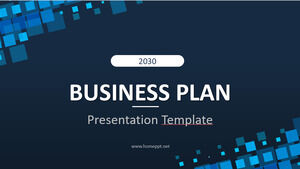 Modelos de PowerPoint de Plano de Negócios 2030