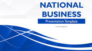 Șabloane Powerpoint pentru afaceri naționale