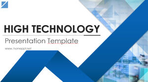 High Technology Research Powerpoint Templates