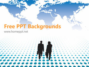 Group work and business Powerpoint Templates
