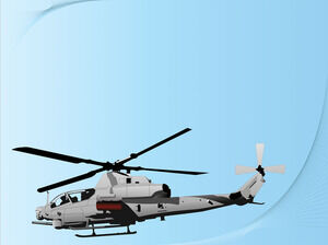 Helicopter Background Powerpoint Templates