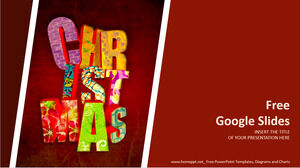 Christmas Red Day Powerpoint Templates