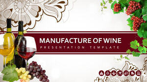 Herstellung von Wein Powerpoint-Vorlagen