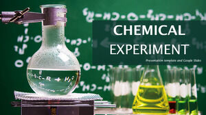 Șabloane Powerpoint pentru experimente chimice