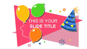 Party Time Powerpoint Templates