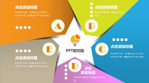 16 warna ppt umum digunakan informasi yang terintegrasi grafik paket download