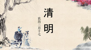 2015 Ching Ming Festival Original ppt vorlage herunterladen