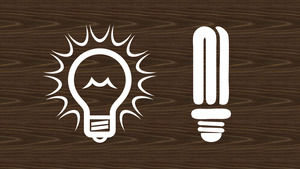 36 kinds of light bulb ppt source file icon