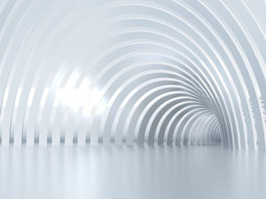 Abstract tunnel technology background image