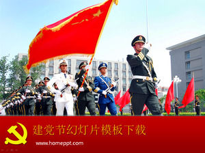 Esercito Guardia d'onore - un modello di presentazione adatto per la festa di fondazione