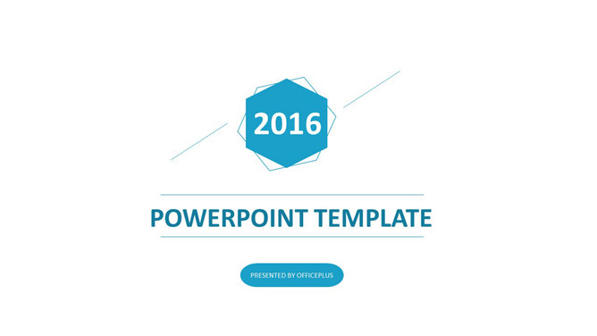 Blue fresh and simple multipurpose PPT Templates