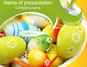 Color ball ppt template