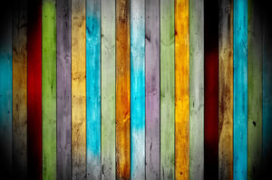 Color painted wood background material