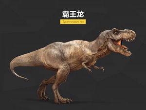 Dinosaurio material de diseño ppt - leyó el "Mundo Jurásico" (Mundo Jurásico) El material esencial ppt