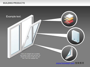 Doors and windows glass construction supplies ppt charts
