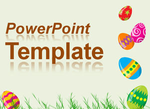 Egg - vibrant color ppt template
