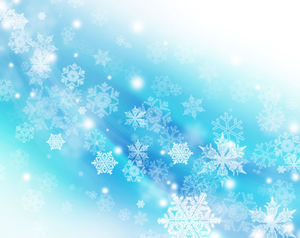 Elegant snowflake background picture