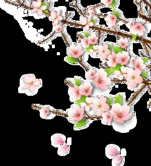 ดอกไม้และนกภูมิทัศน์จีนชุดรูปแบบ PNG ภาพแบบ HD (22 ภาพ)