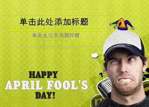 Happy April Fool's Day - Funny Halloween ppt template