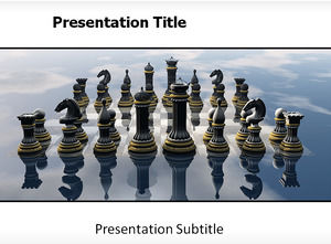 International Checkers ppt template