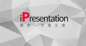 Internet technology cloud concept products and services introduced ppt template
