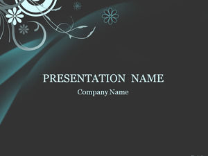 Lace lines glare background ppt template
