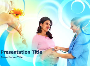 Pregnant women physical examination ppt template