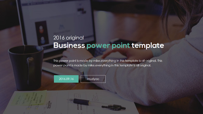 Simple web datar Template PPT angin