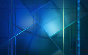 三交错线 - 三维空间感的蓝色背景图片