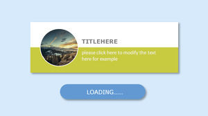 Three - color style loading