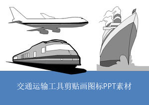Transport clipart ikona materiał PPT